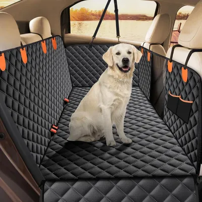 Produktbild von Hundedecke Rücksitz, 135x45x54 cm, wasserdicht, für Auto