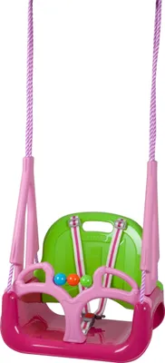 Produktbild von BabyGo Schaukel Doremi, pink-grün