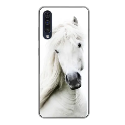 Produktbild von MuchoWow® Handyhülle Schutzhülle Hülle für Samsung Galaxy A50 Pferde - Nutztiere - Mähnen Silikon Softcase Handy Hülle - Mobiltelefonhülle
