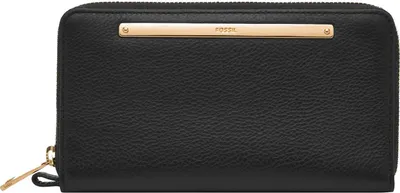 Produktbild von FOSSIL Geldbörse Liza Zip Around Clutch Black schwarz