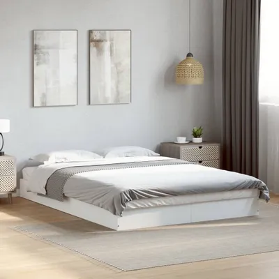 Obrázok produktu pre vidaXL Posteľný rošt biely 140x200 cm Materiál dreva