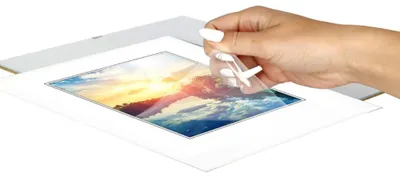 Produktbild von MG Design Cliprahmen Set 5 Stück 25x35 cm - rahmenlos mit Acrylglas & HDF-Rückwand, für Fotos/Poster/Puzzle, hoch/quer