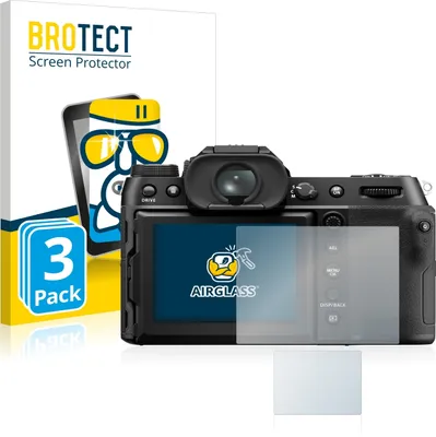 Produktbild von 3x BROTECT Schutzglas für Fujifilm GFX50S II Schutzfolie Panzer Folie Glas Display Schutz klar