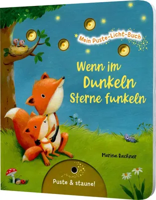 Produktbild von Mein Puste-Licht-Buch Sterne funkeln