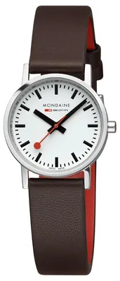 Produktbild von Mondaine Damen Uhr Classic Armbanduhr 30 mm A658.30323.11SBGV Leder