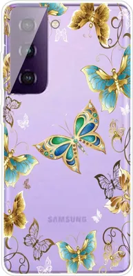 Productafbeelding van König Design hoesje, compatibel met Samsung Galaxy S21, plastic, zachte telefoonhoesje - transparante telefooncase