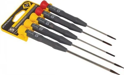 Immagine prodotto di Set di cacciaviti C.K Tools, ergonomici, 5 pezzi (T4880X/5)