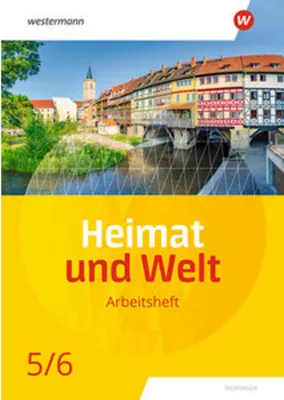 Obrázek produktu pro Heimat und Welt 5 / 6. Arbeitsheft. Thüringen