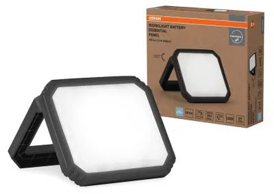 Produktbild von Osram LED Akku-Arbeitsleuchte Worklight Essential Panel 10 W kaltweiß schwarz