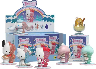 Produktbild von Mighty Jaxx Kandy: Sanrio Snowy Deams Series Display (6 in the Box)