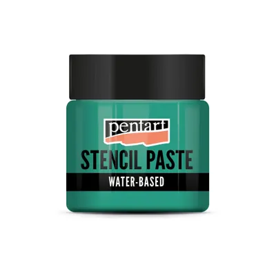 Produktbild von PENTART Schablonierpaste, Perlmutt, 50 ml, Grün