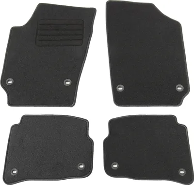 Produktbild von AD Tuning Fußmatten Set für VW Polo 9N, Bj. 6/2003-5/2009, inkl. CrossPolo