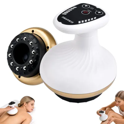 Produktbild von Massage 4-in-1 Massagegerät gegen Cellulite, Cellulite Massagegerät, Gua Sha Elektrisch Anti-Cellulite Gerät, 9 Stufen Vakuum Massage