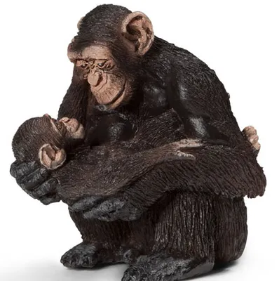 Produktbild von Schleich Schimpansen-Weibchen mit Baby