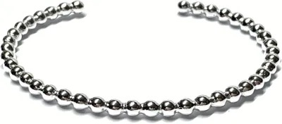 Produktbild von Armspange 925 Silber Kugelmotiv Glanz poliert 19cm