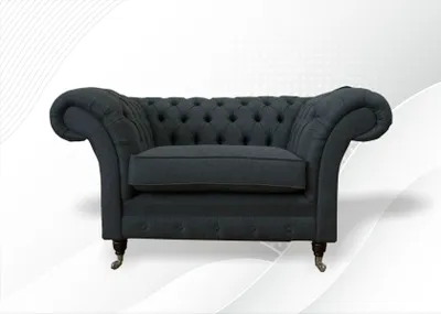 Produktbild von Chesterfield Sessel Graue xxl Design Wohnzimmer Polster Sofa Kreative Luxus