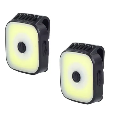 Produktbild von Jogging LED Licht 2 Stück, USB-Lauflicht Clip, 4 Modi, ideal für Läufer, Klettern, Angeln & Outdoor-Aktivitäten