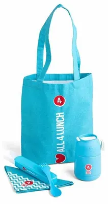 Produktbild von All4Lunch Isolier Warmhaltebox Picknick Set 450ml 5-tlg. MG89