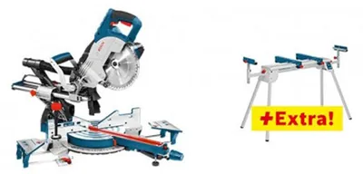 Image de Scie à onglets radiale Ø216 mm GCM 8 SJL + Piétement GTA 2600 BOSCH 0615990FV8
