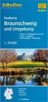 Obrázok produktu pre Radkarte Braunschweig und Umgebung 1 : 75.000