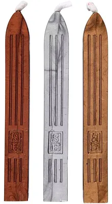 Produktbild von Siegelwachsstange, Gold, Silber, Bronze, L 10 cm, 3 Stk/ 1 Pck [HOB-27026]