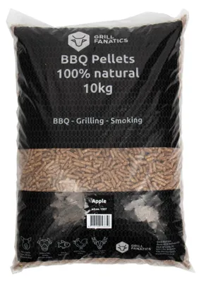 Zdjęcie produktu dla Pellety drzewne do grilla, jabłkowe, 10 kg