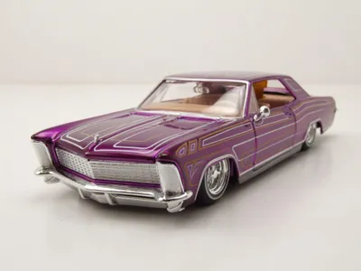 Produktbild von Maisto 32551 Buick Riviera Lowrider 1965 lila 1:24