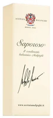 Produktbild von Malpighi Condimento Balsamico Saporoso / Balsamessig-Dressing 100 ml.
