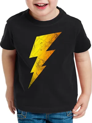Produktbild von BaumwolleCloud Sheldon Lightning Bolt Kinder T-Shirt