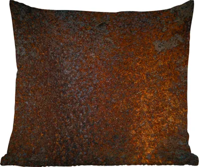 Produktbild von MuchoWow® Outdoor Kissen - Rost - Orange - Muster - 45x45 cm - Wetterfest - Lounge Kissen - Fotokissen - Dekoratives Kissen
