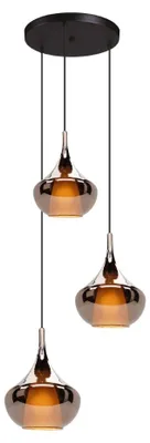 Productafbeelding van Design hanglamp Almoster rond 3-lichts
