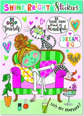 Produktbild von Sticker-Set Beauty, 80 Sticker