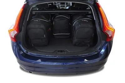 Produktbild von Volvo V60 2010-2018 Kofferraumtaschen Set 4 Stk