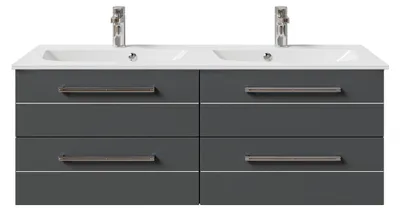 Produktbild von PELIPAL Serie 6025 SET-045-051 Waschtisch mit Unterschrank bestehend aus: Waschtisch, Waschtischunterschrank  / 132cm