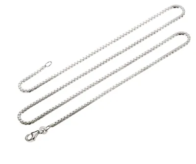 Obrázok produktu pre Náhrdelník "Venezianska retiazka", dĺžka 42 cm, striebro 925, jemná šírka 0,6 mm, hmotnosť 1,7 g