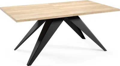 Obrázok produktu pre FURNLUX Jedálenský stôl Vento Beige 90 cm / Hlavná farba: béžová / Rozmery: 90 x 76 x 260 cm