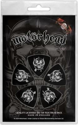 Produktbild von Motörhead Plektren-Set  Warpig multicolor Bands, Geschenke Nylon Standard