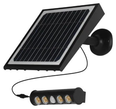 LED-Außenspot mit Bewegungsmelder 8 W, neutralweiß, IP65