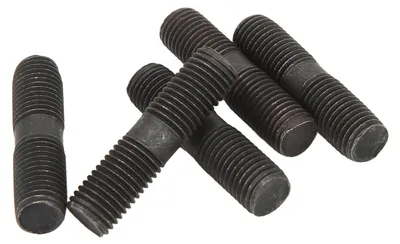 Image de Lot de 20 goujons automobiles métriques M10 × 1,25 à double filetage, kit de boulons allongés pour collecteur d'admission