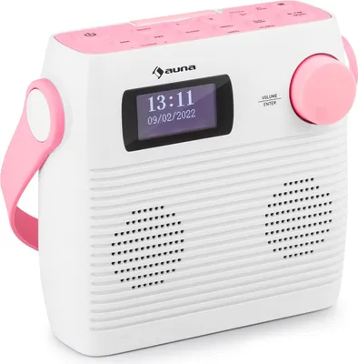 Image de Splash Radio de douche BT DAB+/FM IPX4 Port USB Prise casque Batterie USB-C