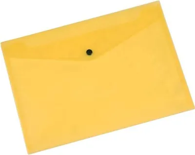 Image de Porte-documents A4 translucide jaune