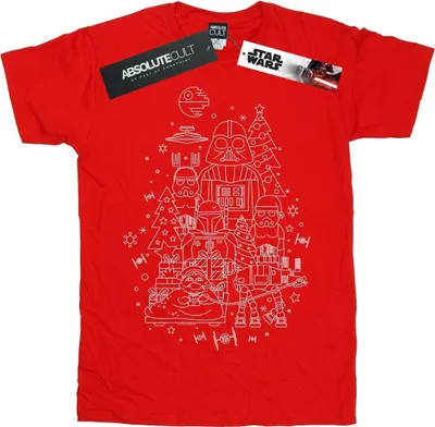 Produktbild von Star Wars - "Empire" T-Shirt für Herren BI46663 (XL) (Rot)