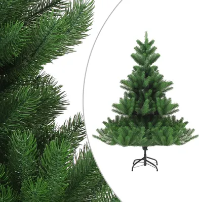 Immagine prodotto di Albero Natale Artificiale Nordmann LED Palline Verde 120 cm