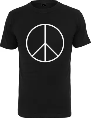 Obrázek produktu pro Pánské tričko Mr. Tee Peace Tee black - XS