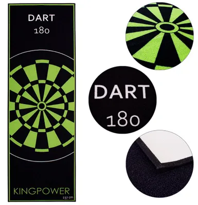 Image de 237x80 cm Kingpower Paillet de Fléchettes Tournoi Fléchettes Tapis de Fléchettes Dart