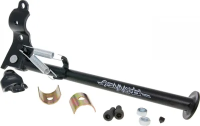 Produktbild von Buzzetti Seitenständer schwarz universal 26/32mm Länge 290mm