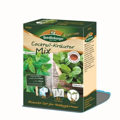 Produktbild von Cocktail-Kräutermix Zitronenmelisse & Pfefferminze