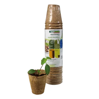 Immagine prodotto di Windhager 06856 Vasi da coltivazione ø6cm (confezione da 24)