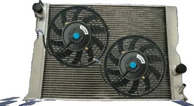 Obrázok produktu pre Hliníkový chladič a ventilátor, kompatibilný s Land Rover Defender, odolná konštrukcia