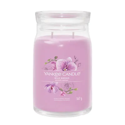 Produktbild von Yankee Candle Wild Orchid Signature Duftkerze Großes Glas 567 g